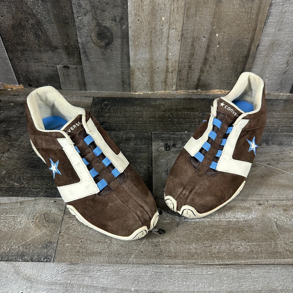 Converse Womens Size 8 Brown Suede Low Shoes Running Casual‎ 5w194